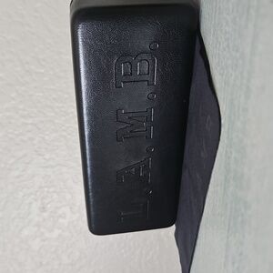 L.A.M.B. Eyeglass Sunglass Black Case Cosmetics? Strong Closure See Video